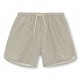 Asnou swimshorts - printed stripe oak