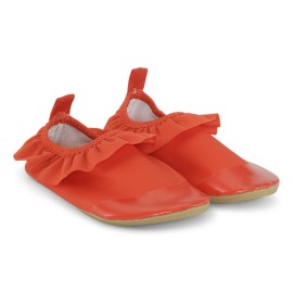 Manuca frill swim shoes - fiery red