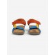 Colour block sandals