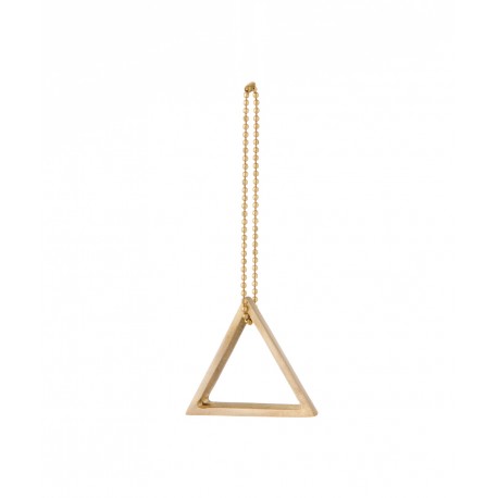 Brass Ornament - Triangle