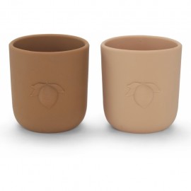 2 pack lemon cups - rose