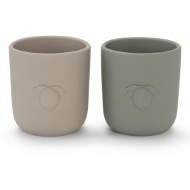 2 pack lemon cups - grey