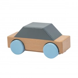 Wooden car - grey