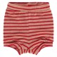 High short - pomegranate stripe