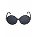 Round Sunglasses - black