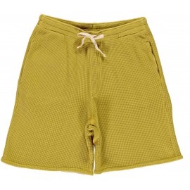 Waffle bermuda shorts