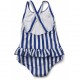 Amara swimsuit -surf blue stripes