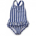 Amara swimsuit -surf blue stripes