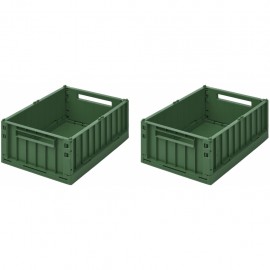 Weston storage box M - 2pack - garden green