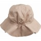 Amelia linen sun hat - rose