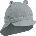 Gorm linen sun hat - blue fog