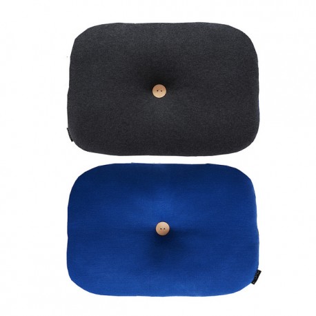 Bumble cushion - Dazzling Blue/Dark Grey