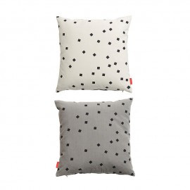 Confetti cushion -White/Black & Griffin/Black