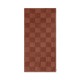 Duo Quilted Blanket Red brown