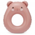 swim ring bear - cherry blush