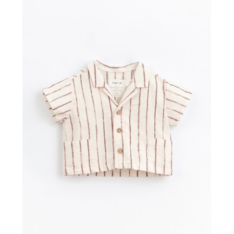 Woven baby shirt