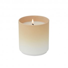 DIP DYE SCENTED CANDLE LARGE - beige