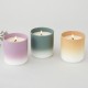 DIP DYE SCENTED CANDLE LARGE - beige