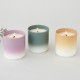 DIP DYE SCENTED CANDLE LARGE - lavender