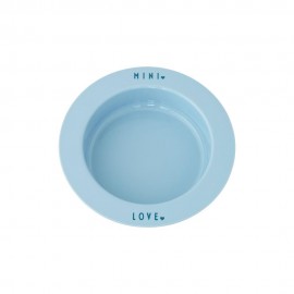 MINI FAVOURITE deep plate - Blue Love