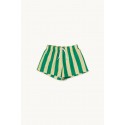 Big stripes swim trunks - green
