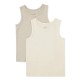 2 PACK TANK - OXFORD TAN