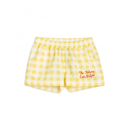 Gingham Check Woven Shorts