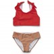 Bow bikini - Tuscany/red