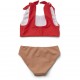 Bow bikini - Tuscany/red