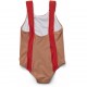 Caroline swimsuit - tuscany/red