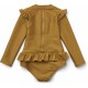 Sille swimsuit - Structure caramel
