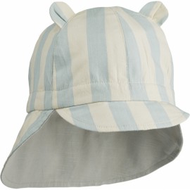 Gorm reversible hat - seablue/sandy