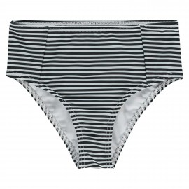 Ruffle Bikini Bottom Stripes