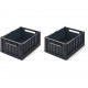 Weston storage box M - 2pack - midnight navy