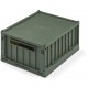 Weston storage box S with lid - 2pack - hunter green