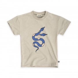 Serpent - crewneck t-shirt with print