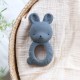 Teething ring - bunny blue