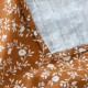 Muslin Cloth Set of 2 Blossom Caramel