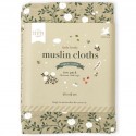 Muslin Cloth Set of 2 Blossom Sage