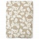 Muslin Cloth XL Leaves - Taupe