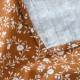 Muslin Cloth XL Blossom caramel