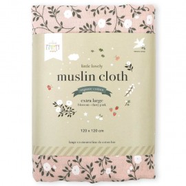 Muslin Cloth XL Blossom - Dusty Pink