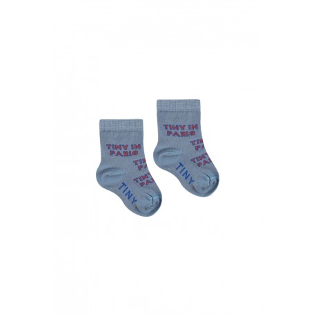 TINY IN PARIS MEDIUM SOCKS- BABY