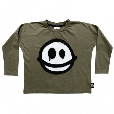 HAPPY SAD long sleeved T- shirt