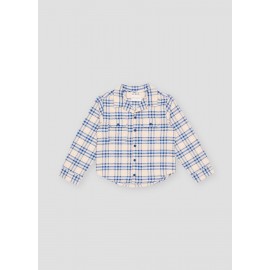 Jean shirt - blue check