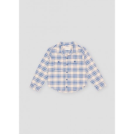 Jean shirt - blue check