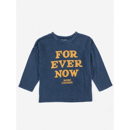 FOREVER NOW YELLOW LONG SLEEVE T-SHIRT