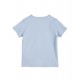 Ribbed T-shirt - blue