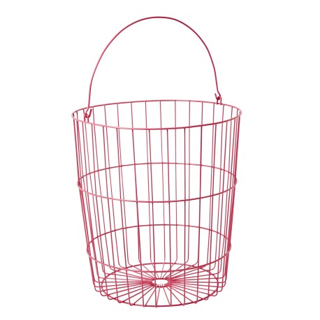 Wire Basket Round - Mint