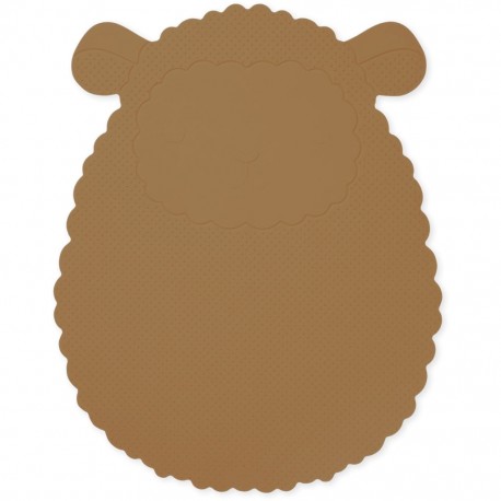 Silicone bath mat sheep - Almond